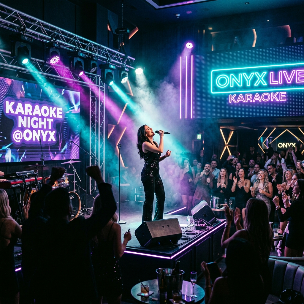 Evento Masivo de Karaoke en El Palenque Santa Ana